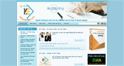 Desktop Screenshot of ketoanthucte.com